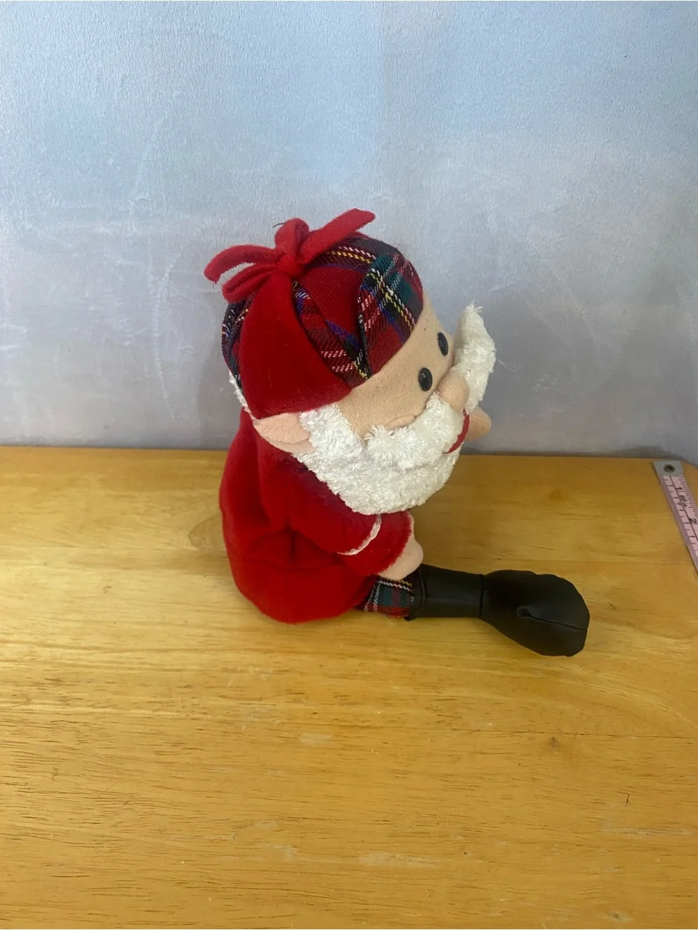 Gemmy Animated Rudolph the Red-Nosed Reindeer Dancing Santa Claus Plush